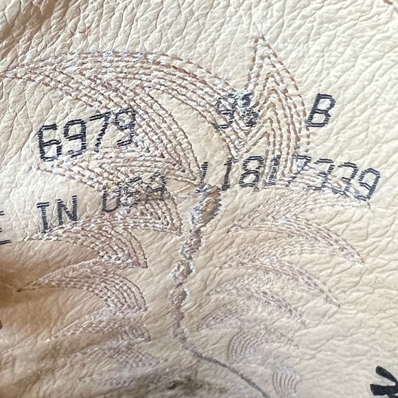 Tony Lama brown leather cowboy boots women’s 9 1/2 made in USA BT 3 - Picture 13 of 16